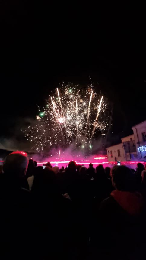 Lo spettacolo piromusicale a Campomarino