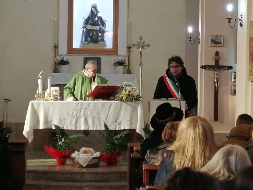 A Pagliarelli onore ai caduti della terra e a Sant'Antonio Abate con la benedizione degli animali 