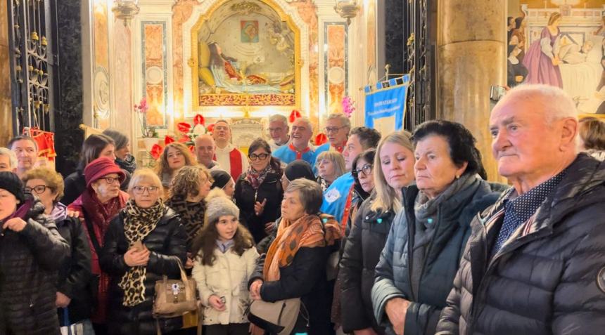 Pellegrinaggio al santuario di Santa Filomena per la comunità di Santa Croce di Magliano