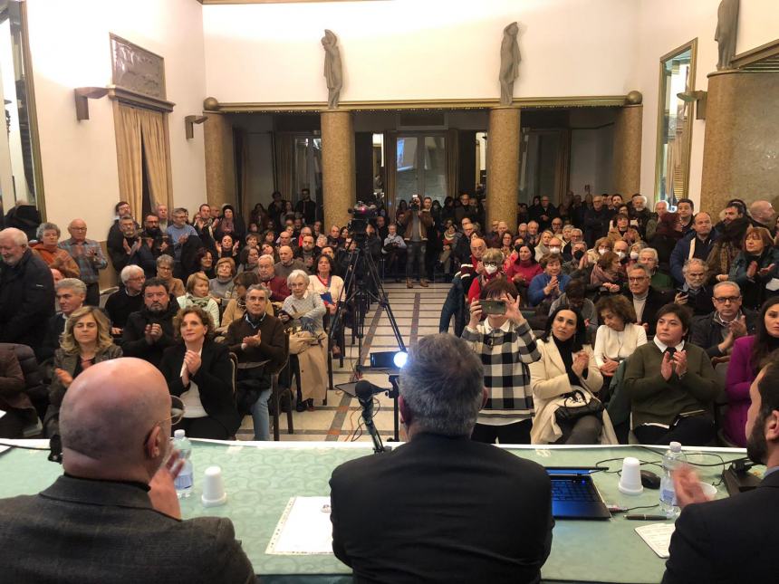 Bonaccini a Lanciano: "D’Amico è una persona autorevole e competente"