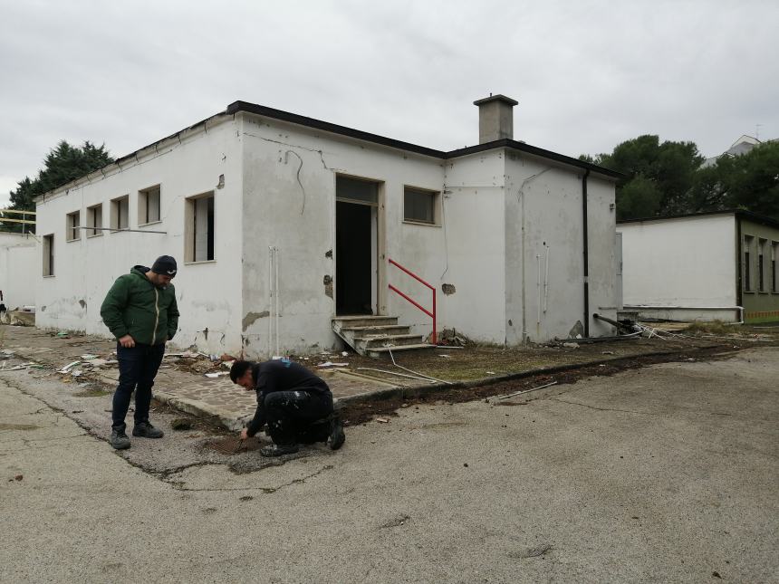 Al via la demo-ricostruzione della scuola Aniello Polsi: "Impiegati oltre 2 milioni di euro"