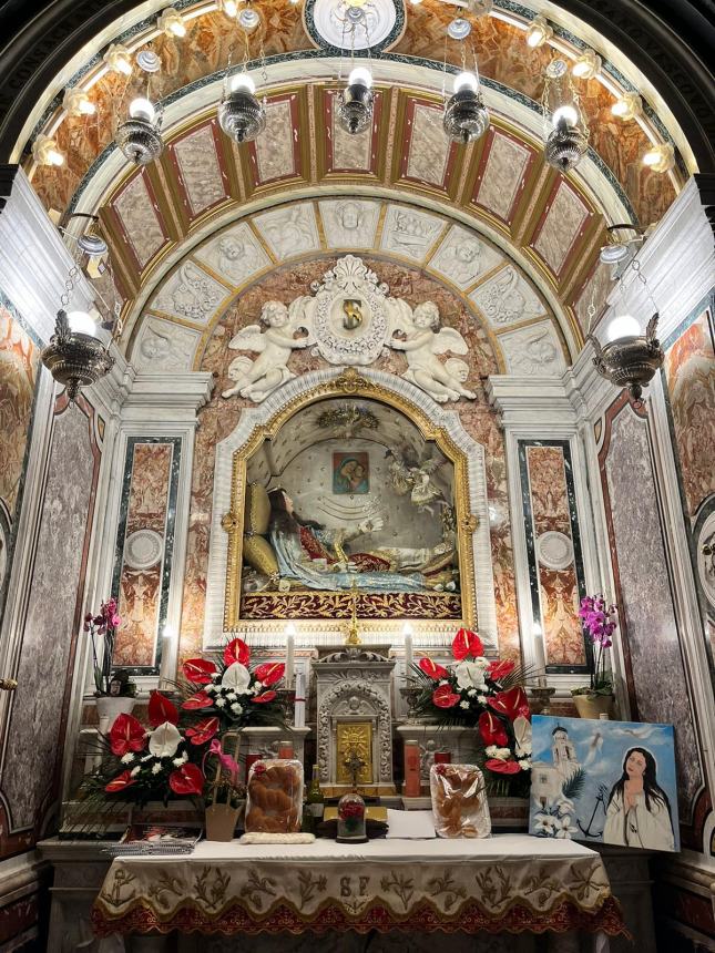 Pellegrinaggio al santuario di Santa Filomena per la comunità di Santa Croce di Magliano