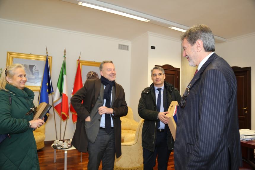 Marsilio a colloquio con l’ambasciatore Briens: possibili collaborazioni con la Francia