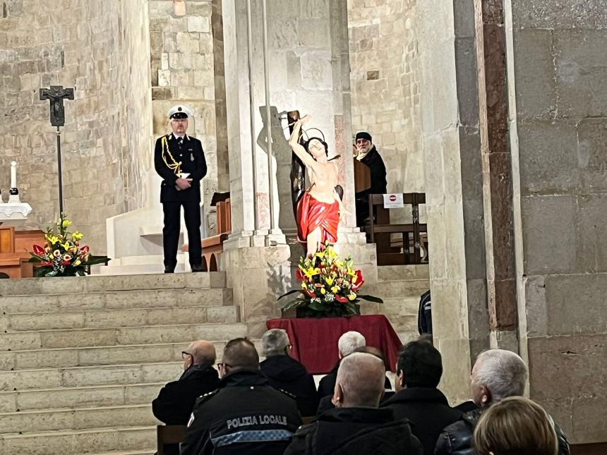 San Sebastiano: la messa in cattedrale per il patrono delle Polizie locali d'Italia