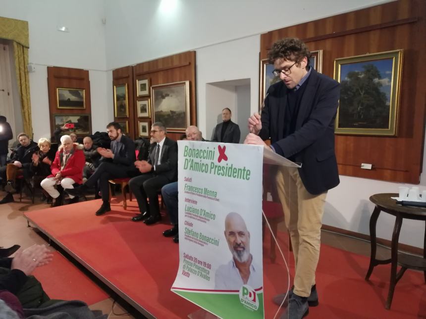 D’Amico con Bonaccini a Vasto: "Lavoro di qualità e sicuro per Abruzzo del futuro"