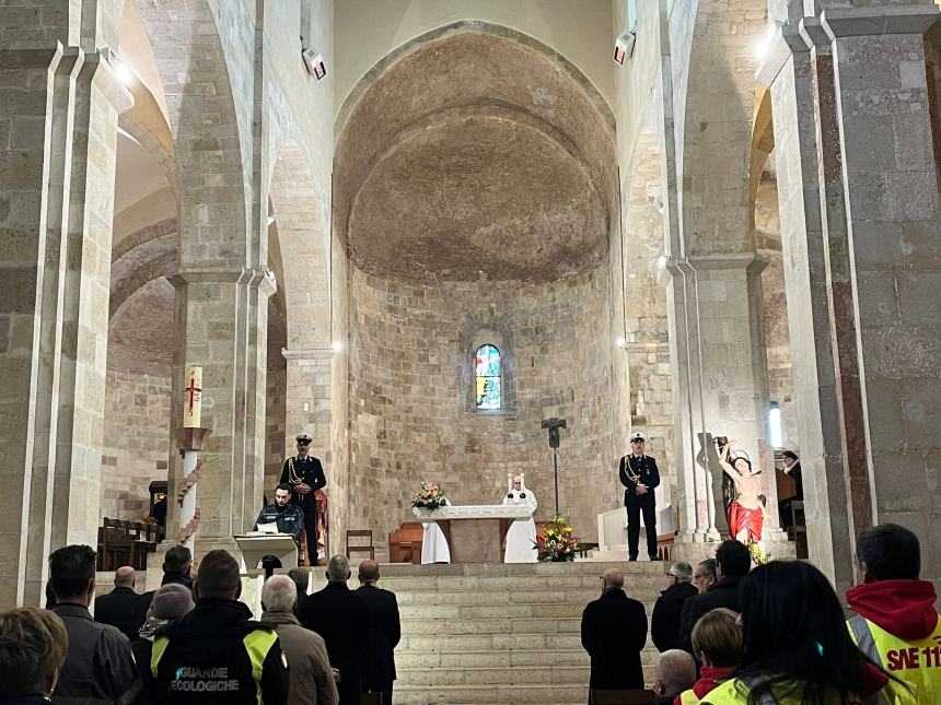 San Sebastiano: la messa in cattedrale per il patrono delle Polizie locali d'Italia