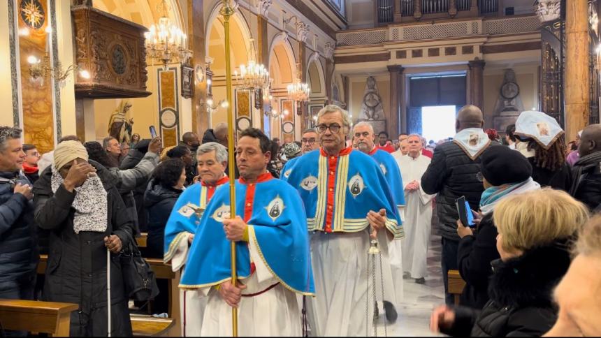 Pellegrinaggio al santuario di Santa Filomena per la comunità di Santa Croce di Magliano