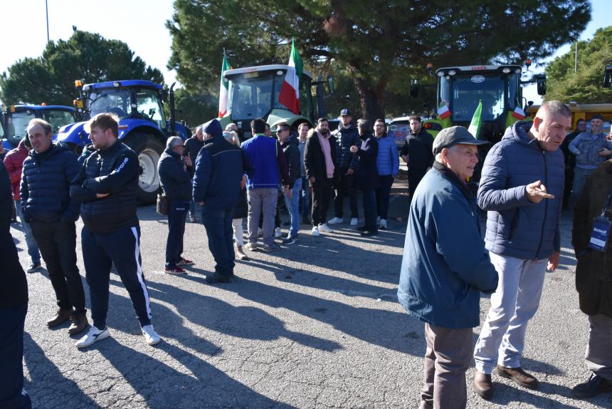 La protesta del mondo agricolo