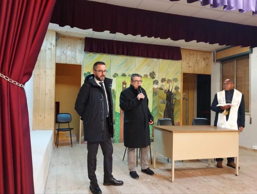 Inaugurato il teatro di Celenza sul Trigno: "Luogo di cultura e di aggregazione"