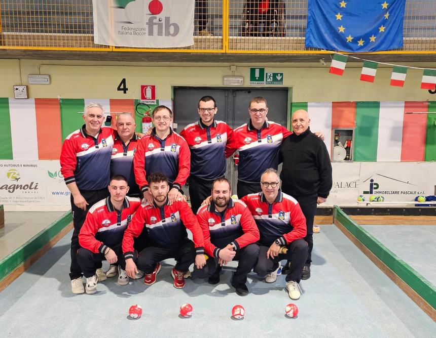 Madonna delle Grazie in semifinale alla coppa Molise di bocce