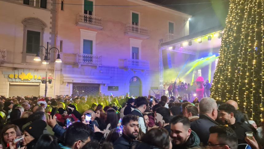 La festa di Capodanno in piazza a Termoli