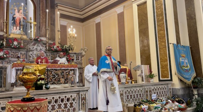 Pellegrinaggio al santuario di Santa Filomena per la comunità di Santa Croce di Magliano