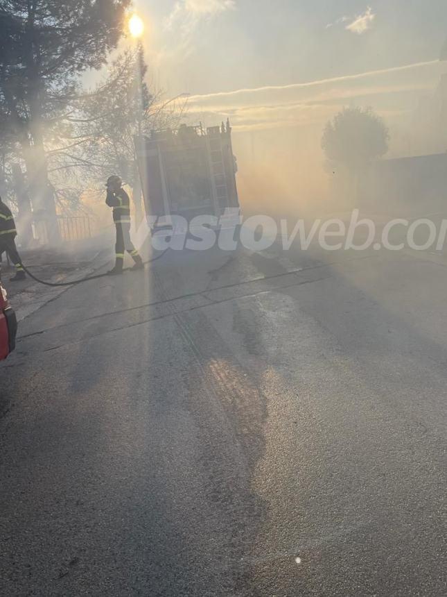 Incendio ad Atessa: bruciati oltre 6 ettari, individuato il responsabile