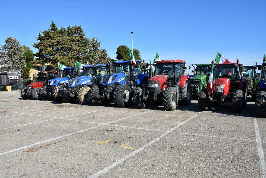 La protesta del mondo agricolo