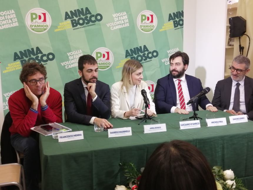 A Vasto il lancio della campagna Pd con Anna Bosco: “La mia esperienza a servizio dell’Abruzzo”