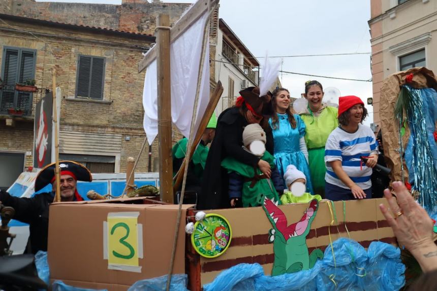 Allegria e divertimento a Monteodorisio per il "Carnevale che Vale 2024"