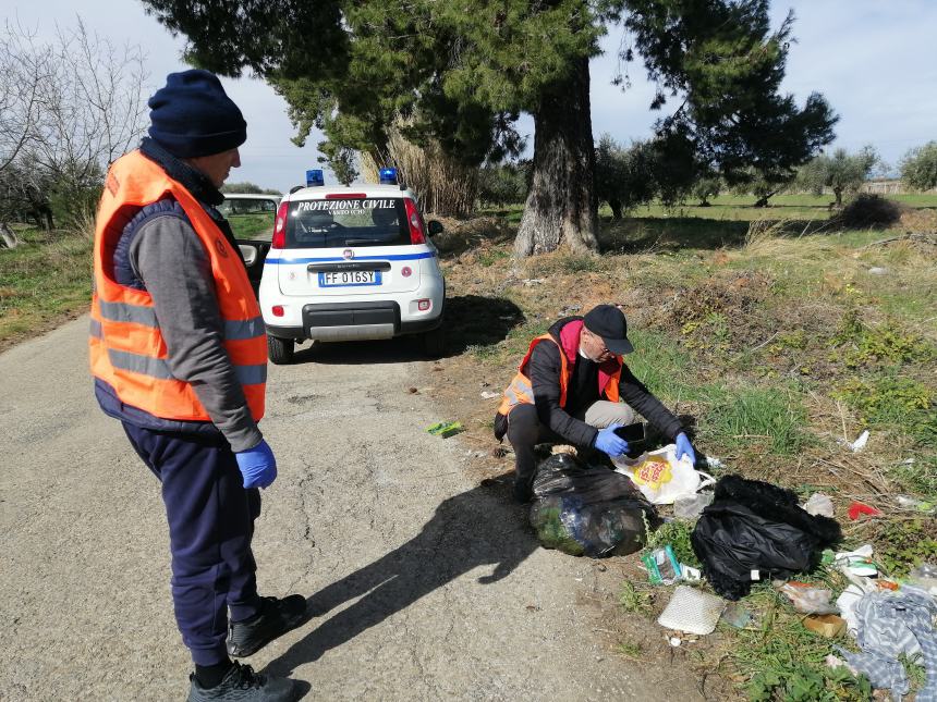 Decine di discariche abusive a Vasto: controlli a tappeto, nell'ultimo mese emessi 15 verbali