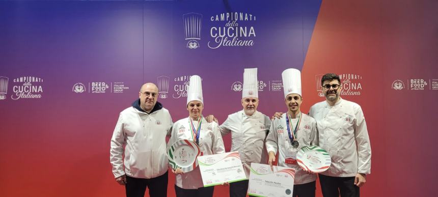 Medaglie e applausi per il Molise al campionato italiano di cucina