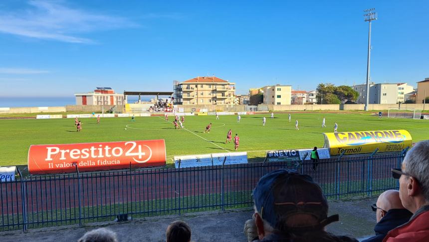 Termoli calcio batte l'Alma Juventus Fano