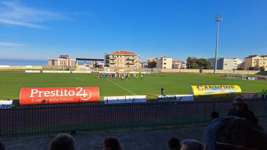 Termoli calcio batte l'Alma Juventus Fano