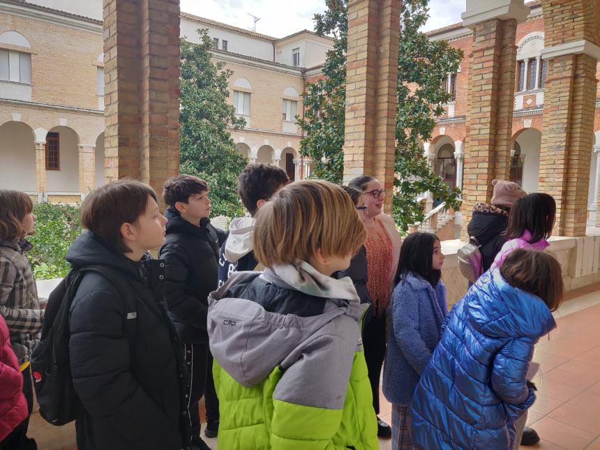 Studenti della Spataro alla scoperta del Santuario della Madonna dei Miracoli