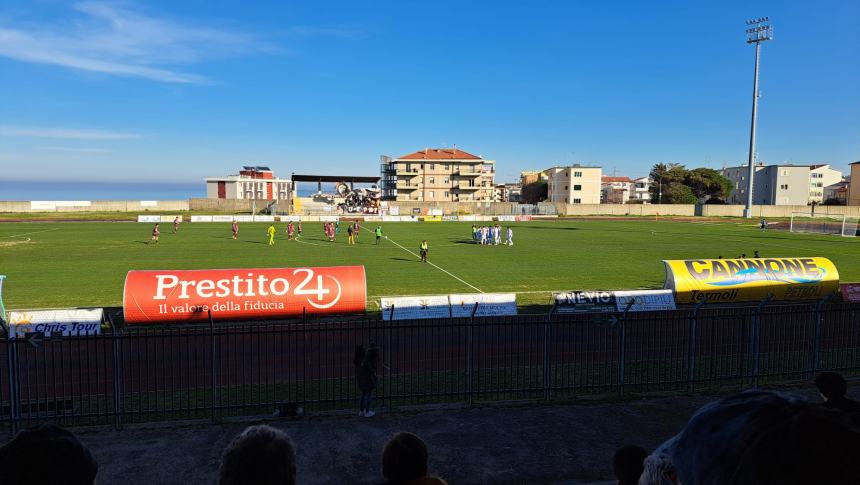 Termoli calcio batte l'Alma Juventus Fano