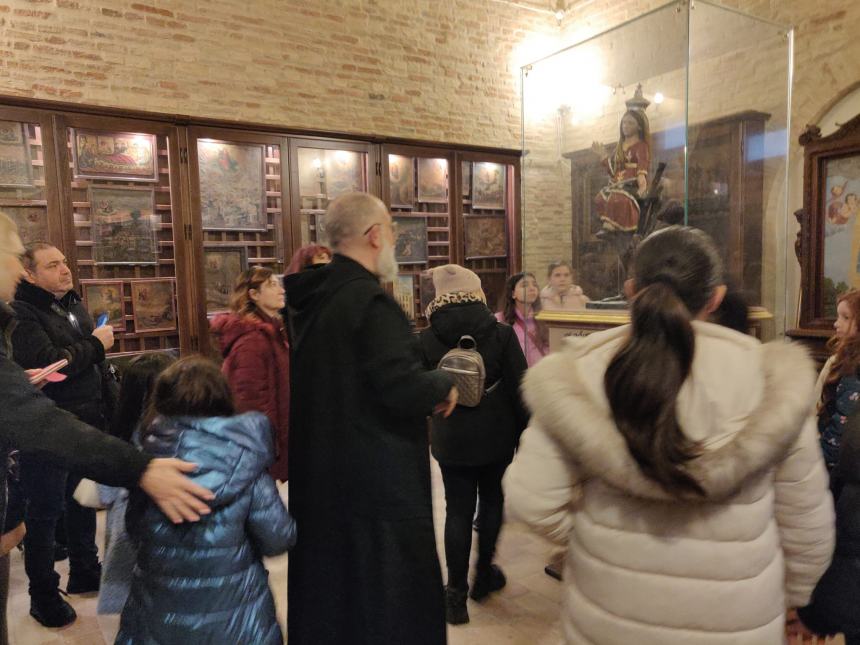 Studenti della Spataro alla scoperta del Santuario della Madonna dei Miracoli