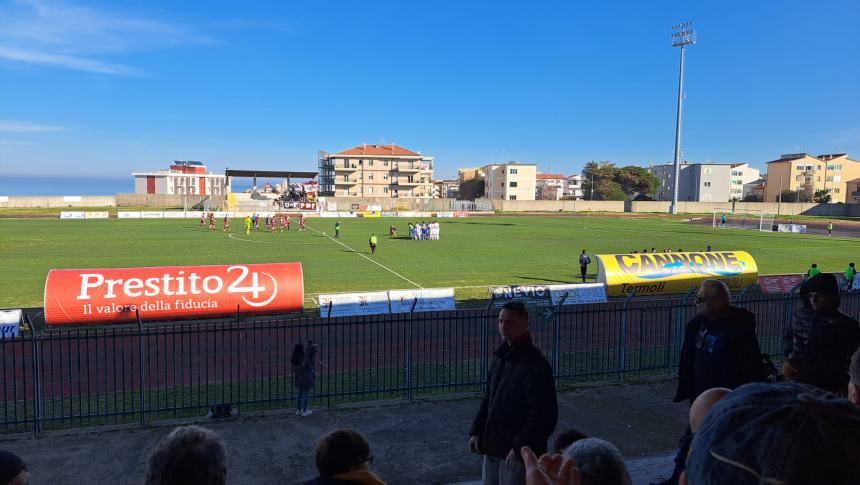 Termoli calcio batte l'Alma Juventus Fano