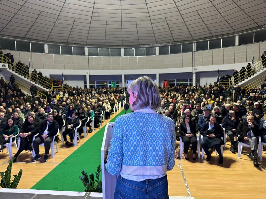 Marsilio con Magnacca a San Salvo: "Questo lembo d’Abruzzo ora deve far sentire la sua voce"