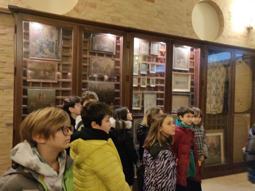 Studenti della Spataro alla scoperta del Santuario della Madonna dei Miracoli