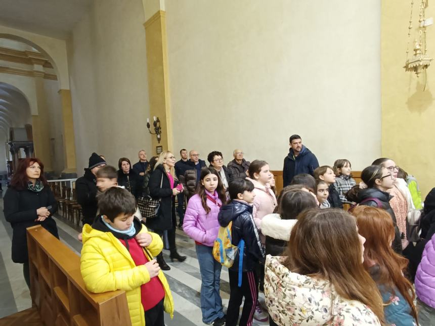 Studenti della Spataro alla scoperta del Santuario della Madonna dei Miracoli