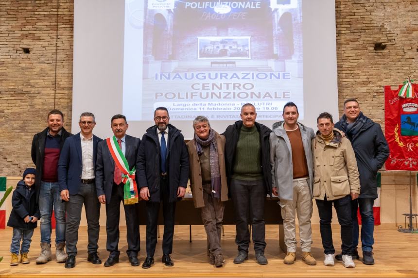 Inaugurato il Centro Polifunzionale Paolo Pepe a Pollutri