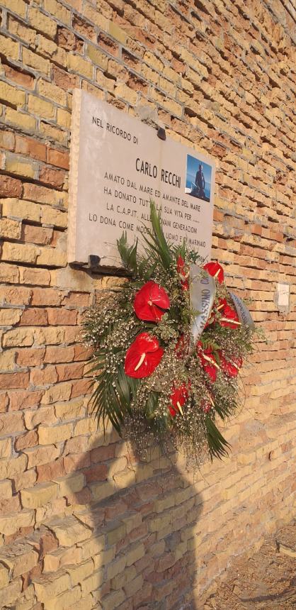 L'omaggio a Carlo Recchi e alla Gente di mare