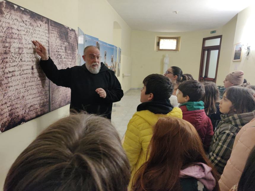 Studenti della Spataro alla scoperta del Santuario della Madonna dei Miracoli