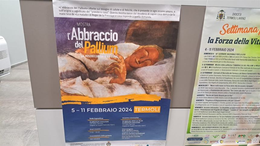 Al via la mostra "L'abbraccio del pallium. La misericordia e la cura" 