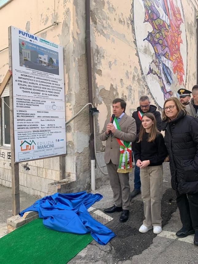 Nuova scuola Dante Alighieri: a Torino di Sangro posata la "prima pietra"