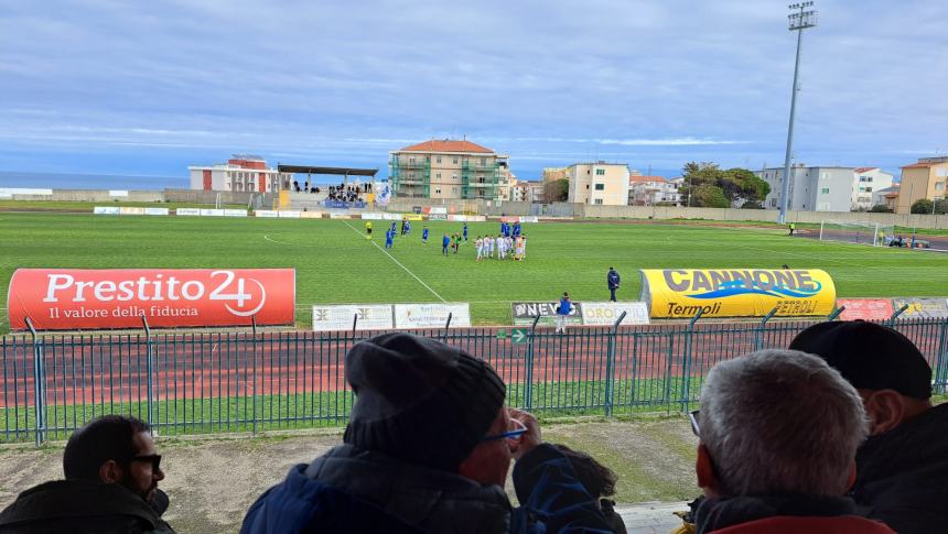 Termoli calcio spumeggiante al Cannarsa: Fossombrone battuto 3-0