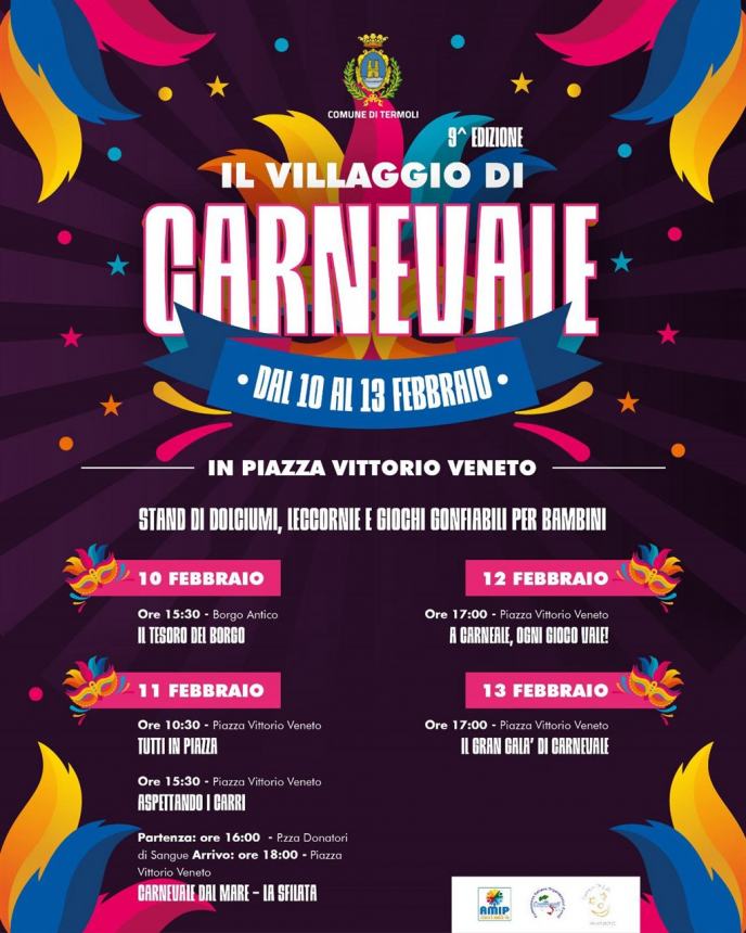 Il Carnevale a Termoli arriva dal mare