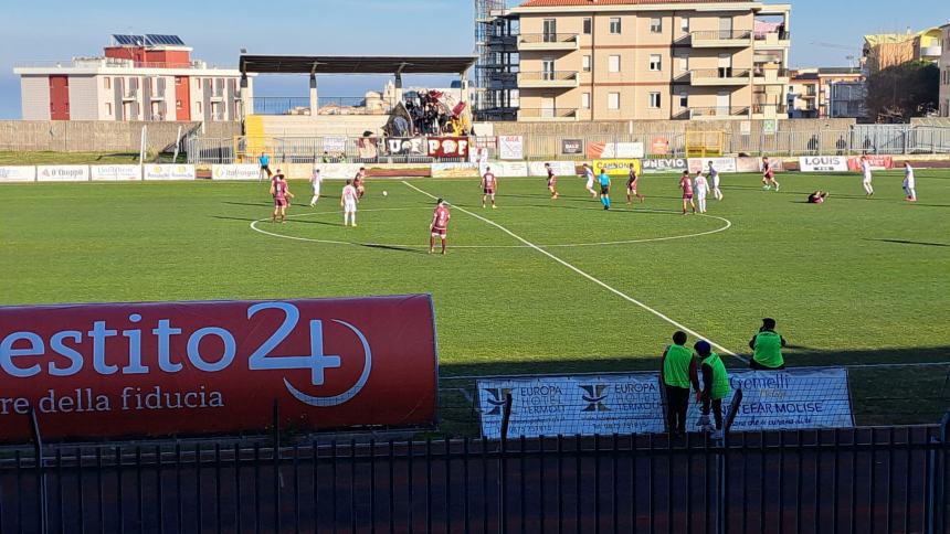 Termoli calcio batte l'Alma Juventus Fano