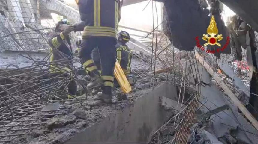 Crolla cantiere di un supermercato a Firenze: tra le vittime un abruzzese