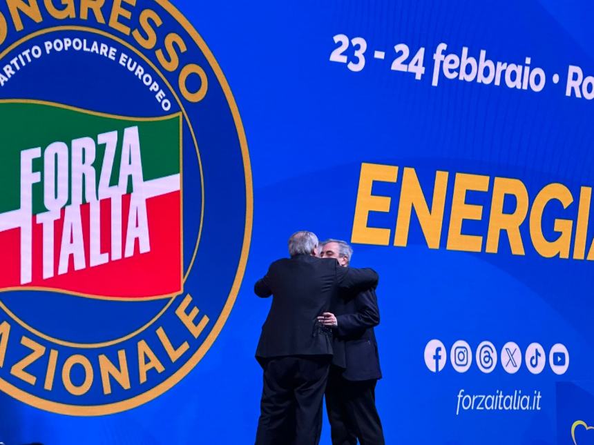 Roberti al congresso di Forza Italia