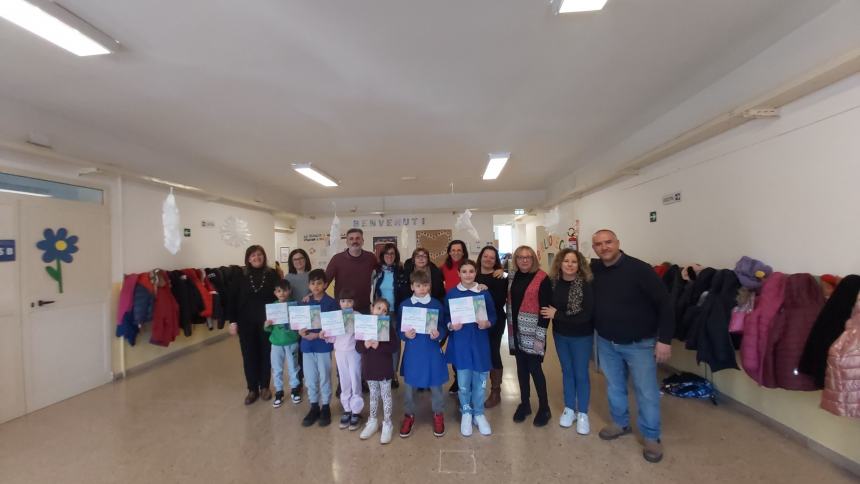 La scuola primaria Incoronata premiata al concorso "La mia vita che capolavoro"