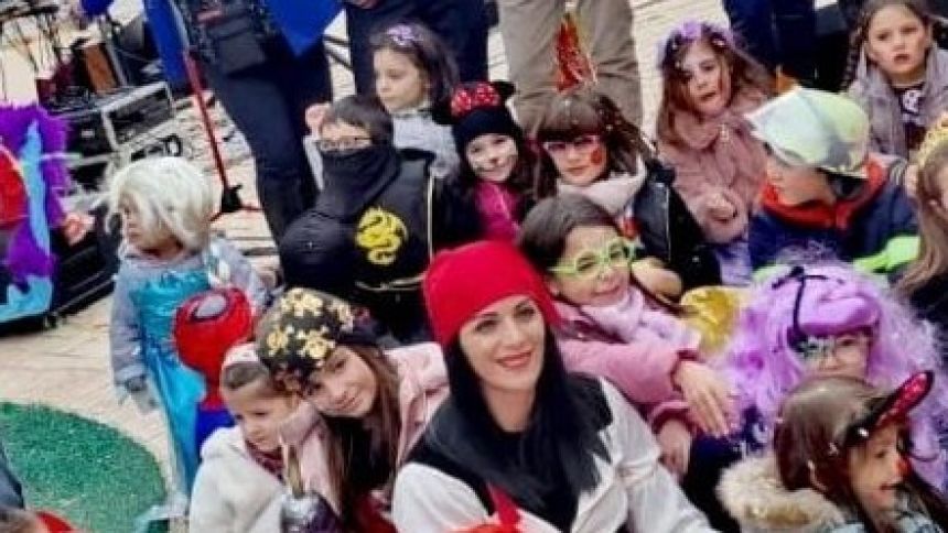 Bimbi in festa al "Parco della Convivialità" per il Carnevale casalese