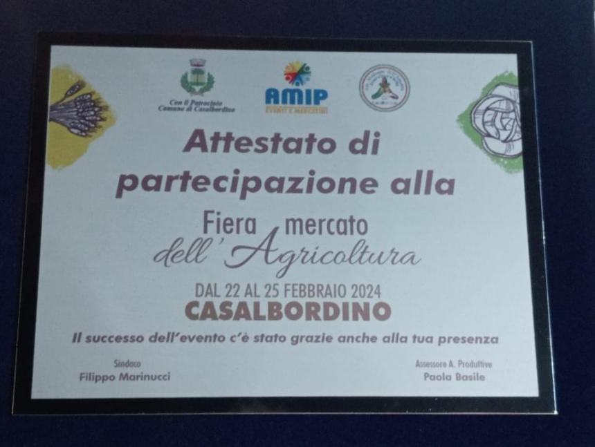 Tanti espositori alla Fiera dell’Agricoltura di Casalbordino: “Grazie a tutti”