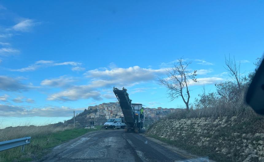 Lavori di sistemazione della SP 13