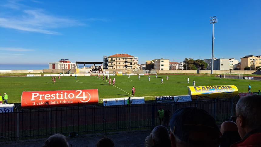 Termoli calcio batte l'Alma Juventus Fano