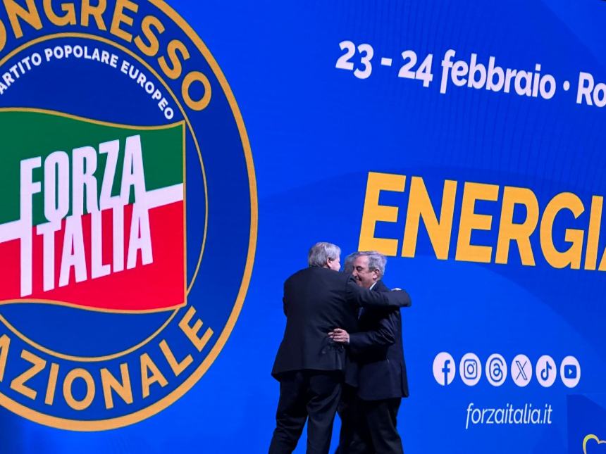 Roberti al congresso di Forza Italia