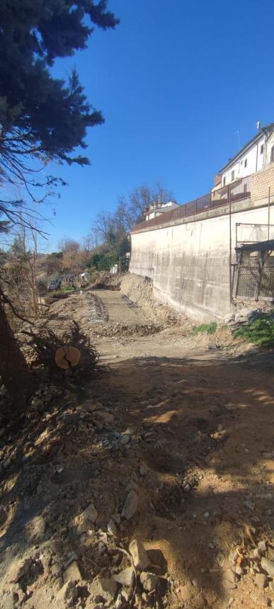 A Scerni intervento di consolidamento del centro storico in Via Fonticelli