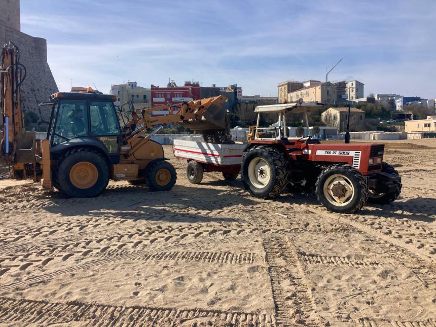 Anche le spiagge libere "in ordine" per accogliere i turisti a Pasqua