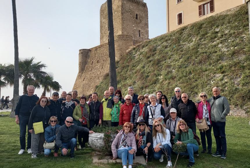 Turisti del Trentino in visita a Termoli